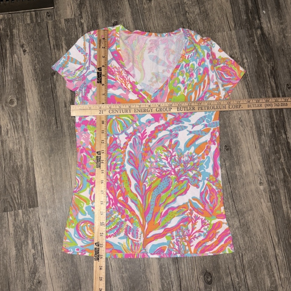 Lilly Pulitzer Michelle Top Scuba To Cuba XS - Picture 4 of 5